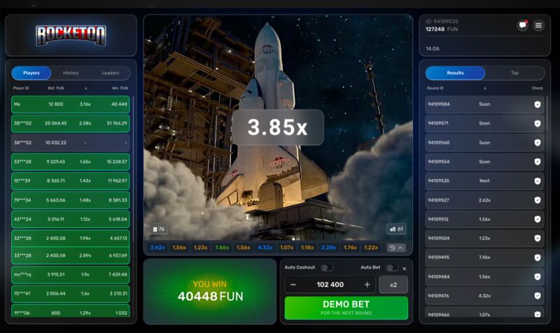 Rocketon game strategy