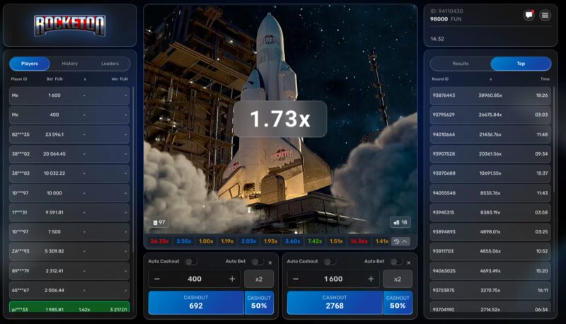 Rocketon bankroll management