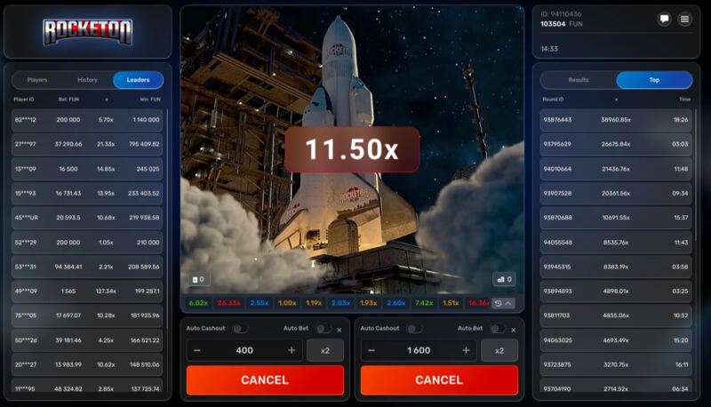 Controlling emotions while playing Rocketon